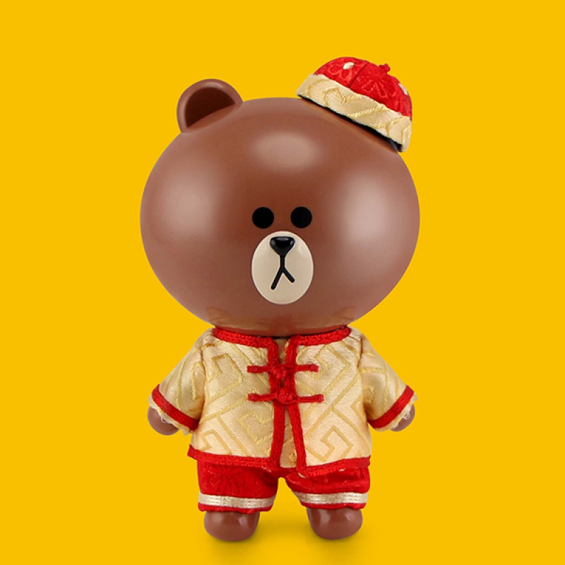 [P-Style] LINE FRIENDS - BROWN Lunar New Year Version